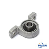 10pcs Zinc Alloy Diameter 8mm 10mm 12mm 17mm Bore Ball Bearing Pillow Block Mounted Support KP08 KP000 KP001 kp003 kp005 kp006