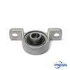 10pcs Zinc Alloy Diameter 8mm 10mm 12mm 17mm Bore Ball Bearing Pillow Block Mounted Support KP08 KP000 KP001 kp003 kp005 kp006