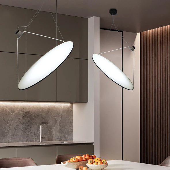 WELTIG Minimalist Black & White Pendant Light