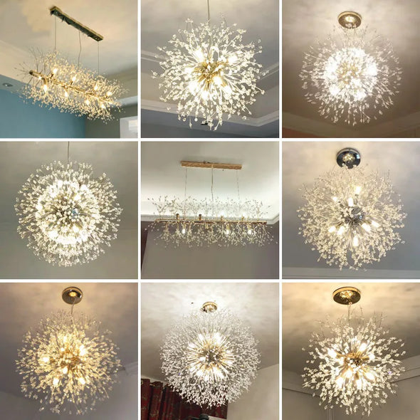 Modern Crystal Led Ceiling Chandelier