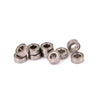 10Pcs/lot High Speed Seat Miniature Model Bearing Steel Shafts MR63ZZ 3x6x2.5mm Mini Steel Roller Bearings Wholesale