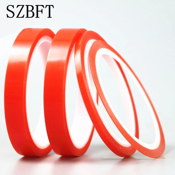 Transparent strong adhesive double-sided tape Ultra-thin PET seamless removable double-sided tape 0.2mm thick 1-2-3-4-5CM