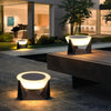 WELTIG Modern Outdoor Solar Lamp Post Light (3000K, IP65)