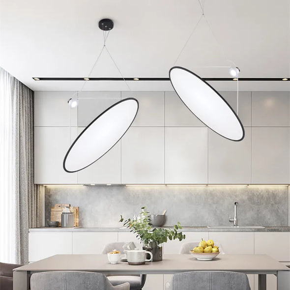 WELTIG Minimalist Black & White Pendant Light