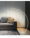 2022 New Wavy Floor Lamp For Living Room Bedroom Study Decor Lighting Designer Led Remote Control Standing Light