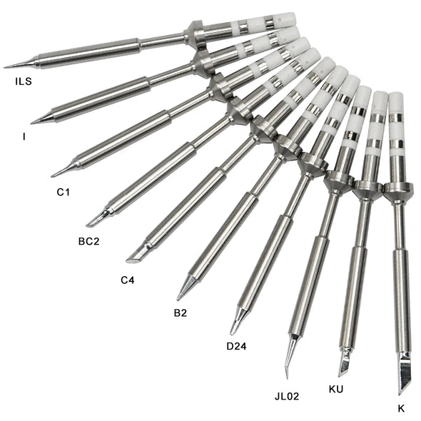 TS101/TS100/T85 Soldering Iron Tips Replacement Various Models of Tip Electric Soldering Iron Tip K KU I D24 BC2 C4 C1 JL02