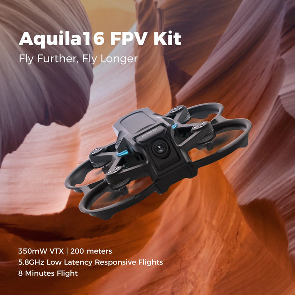 Aquila16 FPV Kit Brushless ELRS 2.4G FPV Quadcopter 2024