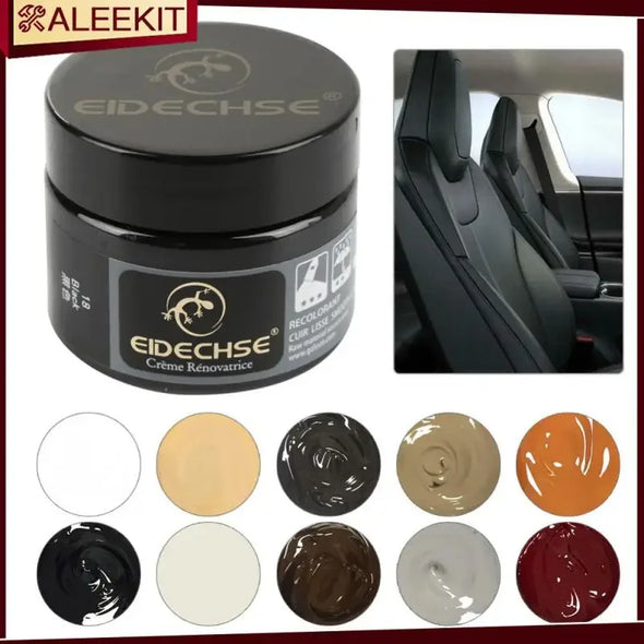 EIDECHSE 50ML Advanced Leather Repair Gel Car Seat Home Leather Complementary Color Repair Paste Scratch Cracks Polish CareTSLM2