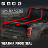 2024 New Upgrade Truck Bed Top Hard Solid Tri-Fold Tonneau Cover Compatible with 22-23 Ford Maverick 4.5ft Bed, TTC-HARD-095