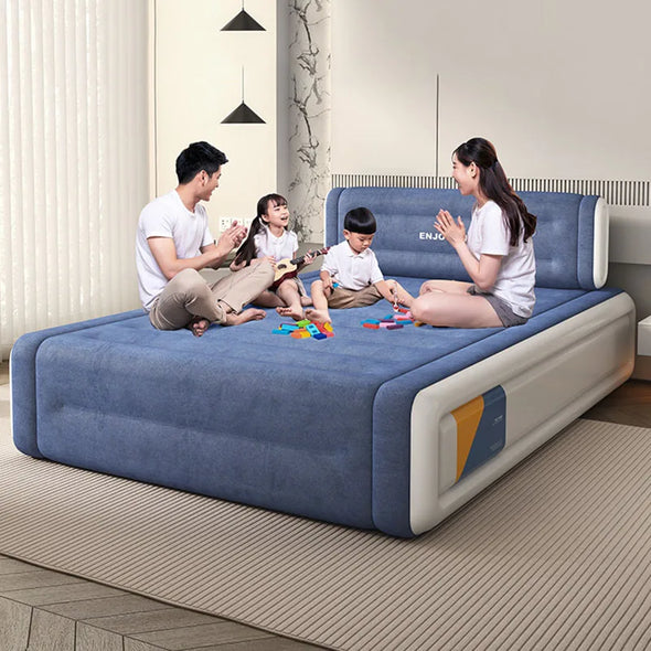 Double King Size Bed Inflatable Lazy Living Room Camp Princess Cheap Bed Frame Air Dog Safe Cama Individual Furniture For Room