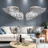 3D Light Luxury Feather Wings Wall Hanging Living Room Sofa Background Wall Decor Pendant Hotel Bedroom Fashion Kids Decoration