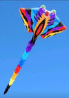 free shipping 15m ray fish kite for adults devil fish kite deportes-y-ocio kite drachen outdoor toys lenkdrachen kite reel fun