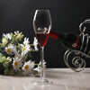 1 Piece Creative 3D Clear Diamond Glass Build-in Red White Wine Glasses Cup Elegant Champagne Flute Goblets Household Fine Gifts