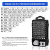 NEW precision screwdriver 115-in-1 set multifunctional professional repair tool with 98pcs magnetic suitable for various repairs