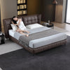 Genuine Leather Bed Master Bedding Light Luxury Modern Fruit Shell Bed