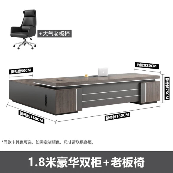 Standing Computer Desks Organizer Reception Executive Cute Desk Accessories Wall Drafting Schreibtisch Italian Furniture