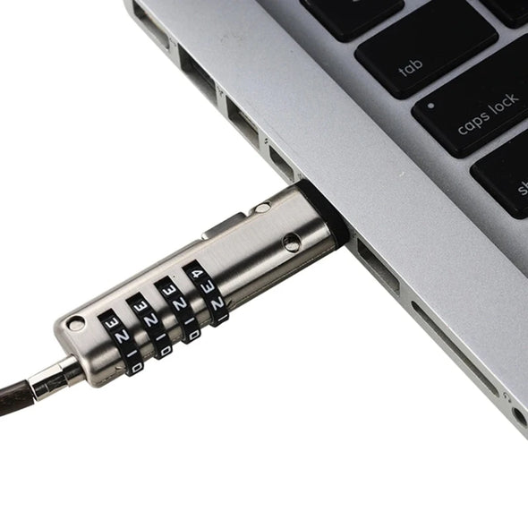 Notebook Laptop Computer Lock Security Notebook PC Laptop Anti Theft Lock Universal USB Cable Security Laptop Lock