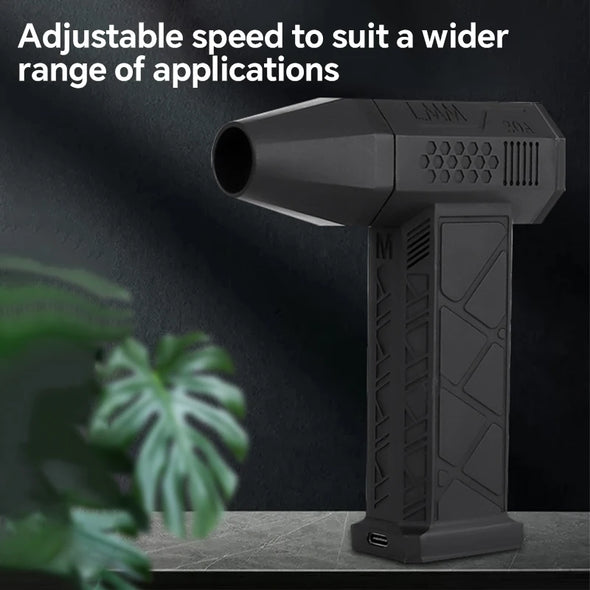 1 PC Violent Fan High Speed Turbofan with High Air Volume Brushless Charging Handheld Outdoor Car Fan