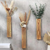 Wall Planter Wall Plant Pocket Vase Wood Wall Planter Indoor Hang Vase for Dried Flowers Wall Plant Holder for Dried Flowers