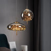 WELTIG Nordic Luxury Amber Glass Pendant Lamp