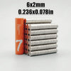 20/50/100/200Pcs 6x2 Neodymium Magnet 6mm x 2mm N35 NdFeB Round Super Powerful Strong Permanent Magnetic imanes Disc 6x2