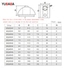 100/50/20pcs Half Round Elasticity Roll-in T Spring Nuts M3 M4 M5 M6 M8 For 2020 3030 4040 454 Aluminum Profiles Groove