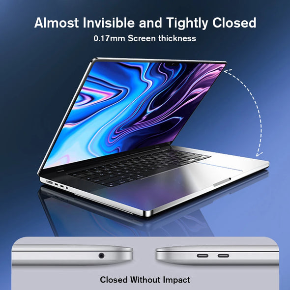 Magnetic Privacy Tempered Glass for MacBook Pro 16inches A2780 A2485 A2442 Mac Book Air 15.3 A2941 A2681 A1708 Screen Protector