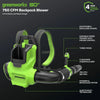 Greenworks 80V (750 CFM) Backpack Blower, 4.0Ah Battery and 4A Charger