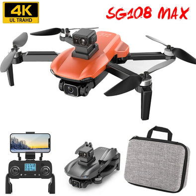 SG108 Max GPS Drone 5G Wifi FPV 4K HD Dual Camera Brushless RC Foldable Quadcopter 1200m Control Distance Drone