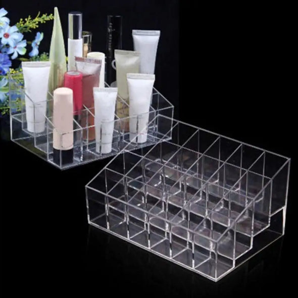 24 Grid Acrylic Make Up Organiser