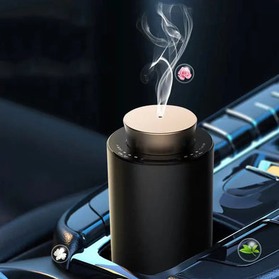 Essential Oil Car Aroma Diffuser Home Fragrance Diffuser USB Rechargeable Aromatherapy Scent Car Air Freshener Machine For Room