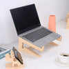 WELTIG Universal Wooden Laptop Stand with Detachable Base