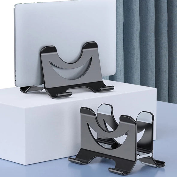 WELTIG Vertical Laptop Stand – Space-Saving with antislip