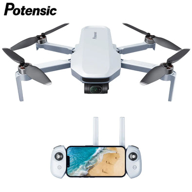 Potensic C0 4K Camera Drone Professional Mini Drone with 3 Axis Gimbal GPS 6KM Brushless RC Toys Quadcopter for Travel Gifts