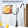 WELTIG Adjustable Tablet Holder Riser & Stand with Flexible Arm