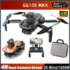 2023 SG108 Max Drone Profesional 4K Dual Camera GPS 5G Wifi FPV 1200m Control Distance Brushless RC Foldable Quadcopter Dron Toy