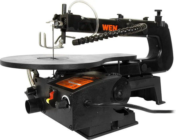 WEN 3921 16-Inch Two-Direction Variable Speed Scroll Saw with Work Light | USA | NEW