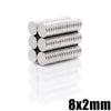 20-2000Pcs 8x2 mm N35 Neodymium Super Strong Magnet 8mmx2mm Permanent Round Magnet 8x2mm Powerful Magnetic Disc Magnet 8*2mm