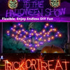 120 LED 39.37ft Orange Lights, Orange & Purple Halloween Lights, Purple Solar Halloween Lights 8 Modes, Outdoor Twinkle