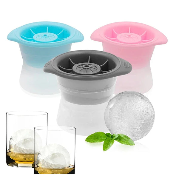 5cm Big Size Ball Ice Molds Sphere Round Ice Cube Makers Home and Bar Party Kitchen Whiskey Cocktail DIY Ice Cream Form