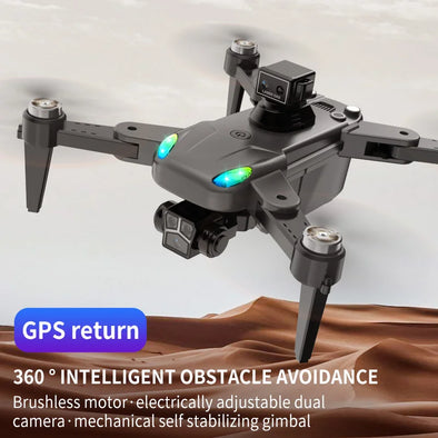 S16 GPS Drone 8K Professional FPV Dron with 4K Camera Photography RC Quadcopter Aerial Aircraft Helicopter HD Obstacle Avoidance