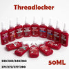 50/10ML Threadlocker 222 242 243 262 271 272 277 680Anaerobic Threadlocker Screw Adhesive Glue Anti-loose Thread Locking Agent