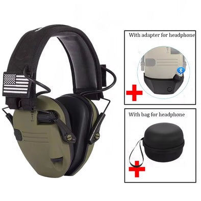 Hot!Earmuffs Active Headphones for Shooting Electronic Hearing protection Ear protect Noise Reduction active hunting headphone