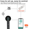 RAYKUBE Tuya BLE Fingerprint Door Lock Digital Electronic Lock with Password/Key/IC Card/ Smartlife/ Tuya APP Unlock