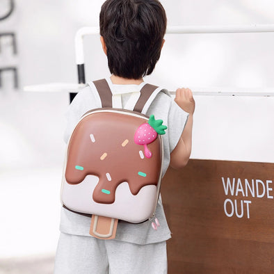 Cartoon Cute Baby Kids Backpack Ice-cream Shape Kindergarten Book Bags Children Handbag Toddler Backpacks for Boys Girls