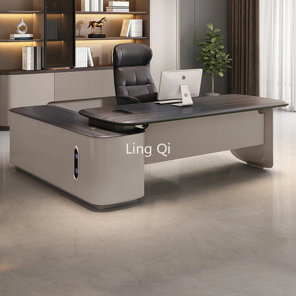 Accessories Reception Office Desk Storage Standing Monitor Computer Desks Writing Escritorios De Ordenador Modern Furnitures