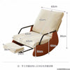 Comfortable Rocking Chair, Leisure Lazy Sofa Lounge Chair, Home Living Room Chair, Balcony Sitting and Reclining Rocking Chair