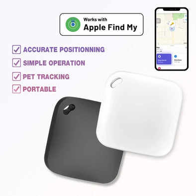 Smart GPS Tracker Works With Apple Find My APP iTag Pet Kids Luggage Key Tracking Global Accurate Positioning Bluetooth Finders