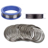 1Pcs W99% High Purity Tungsten Wire Diameter 0.01-1mm Length 1/2/5m Tungsten Line Electrical Heating Electrode Wire