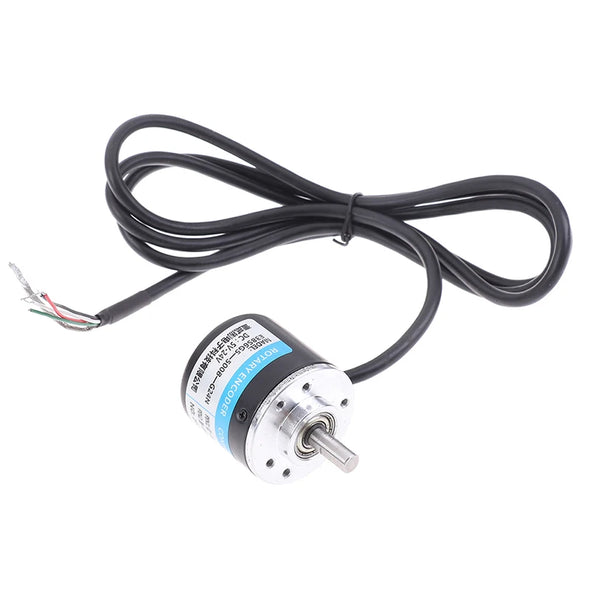 AB Phase For 100/200/360/400/500/600 Photoelectric Encoder P/R Photoelectric Incremental Rotary 5 V -24 V1-5000 P/R Encoder